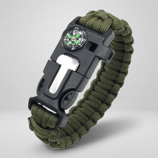 Nordara - RescueCord | Multifunktionales Strapazierfähiges Paracord-Armband Unisex