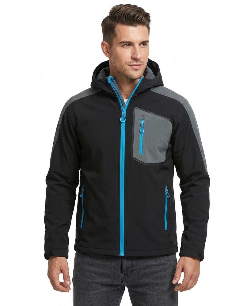 Nordara - Malin | Kapuzen Softshell Jacke Herren