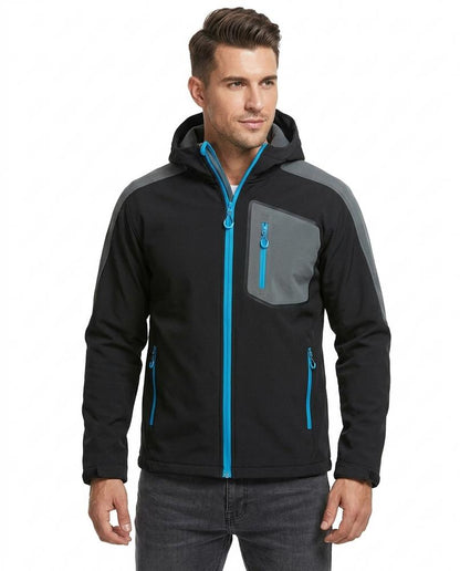 Nordara - Malin | Kapuzen Softshell Jacke Herren