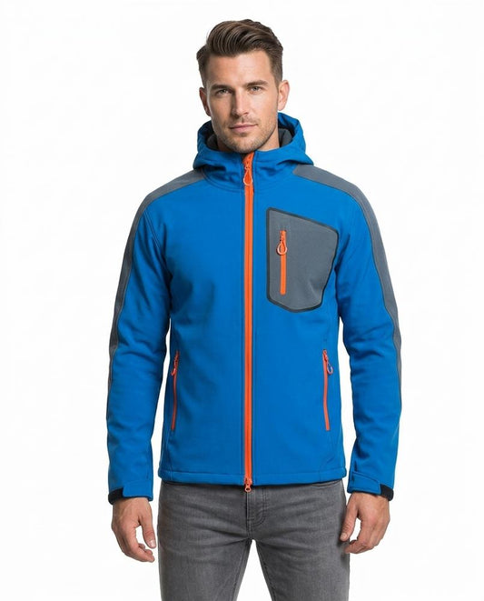 Nordara - Malin | Kapuzen Softshell Jacke Herren