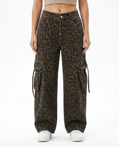 Nordara - Lyken | Gemusterte Weitgeschnittene Hose Unisex