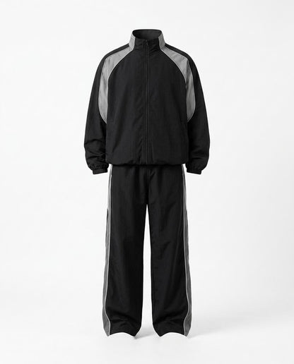 Nordara - Visel | Weit Geschnittene Gestreifte Hose Unisex