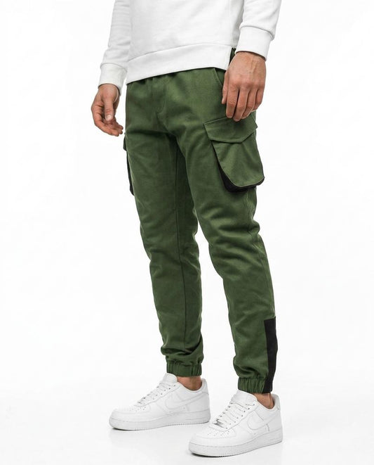 Nordara - Camin | Zweifarbige Konische Hose Herren