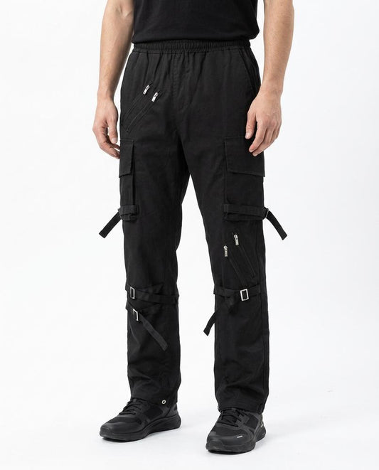 Nordara - Ramir | Riemenbesetzte Gerade Geschnittene Hose Unisex