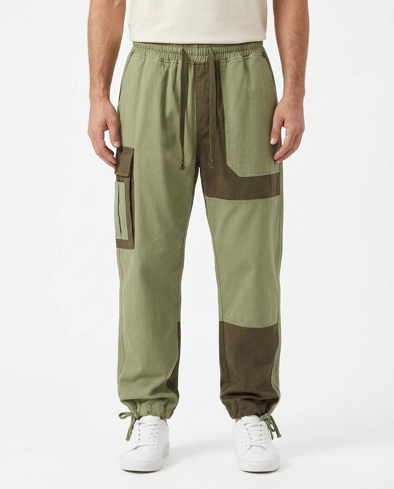 Nordara - Zeser | Zweifarbige Locker geschnittene Hose Unisex