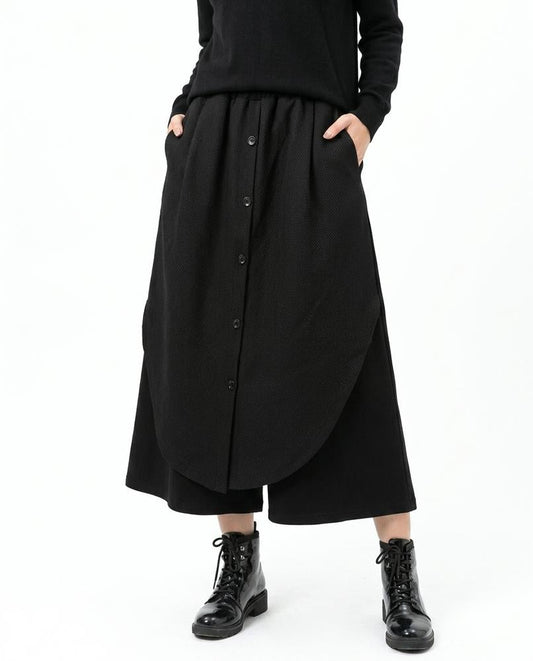 Nordara - Vemar | Asymmetrische Weit Geschnittene Hose Damen
