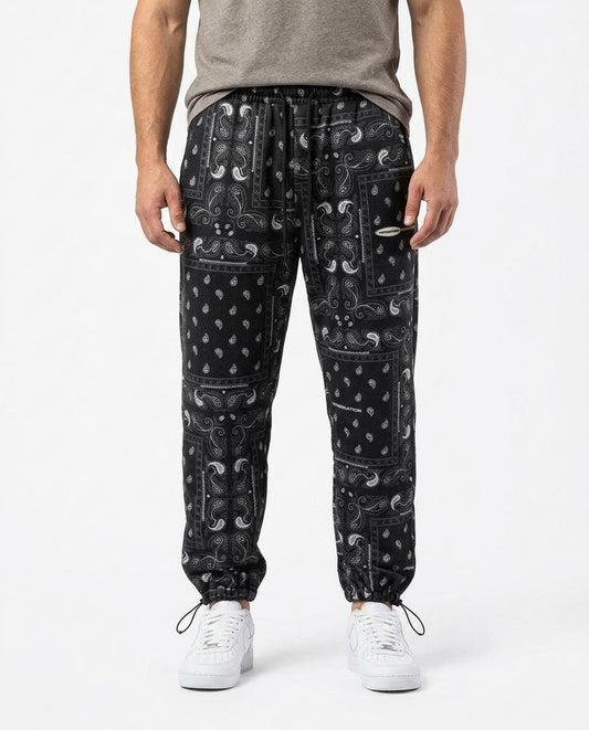 Nordara - Zelar | Gemustert Verstellbar Hose Unisex