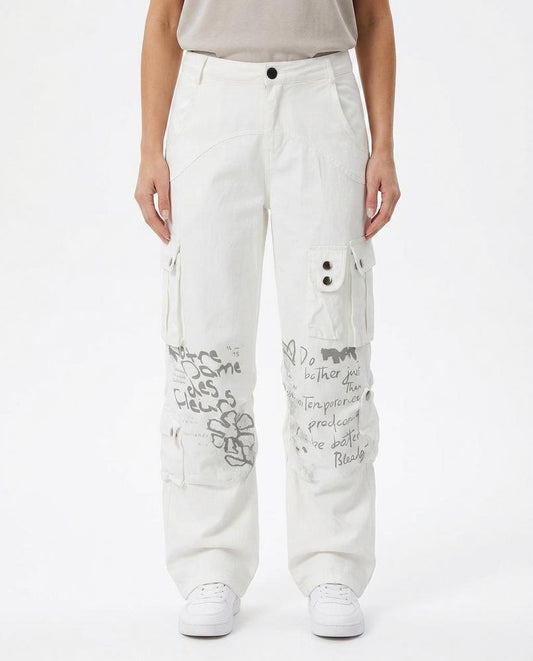 Nordara - Mavin | Bedruckte Baumwoll Hose Unisex