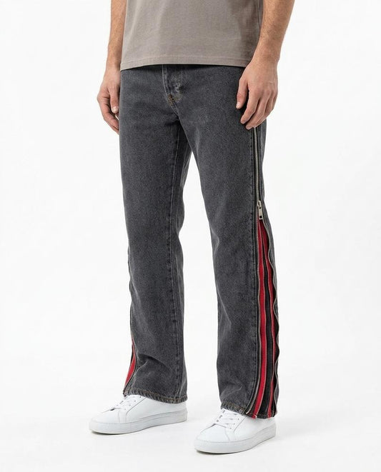 Nordara - Ramor | Seitlich Gezippte Gerade Geschnittene Hose Unisex