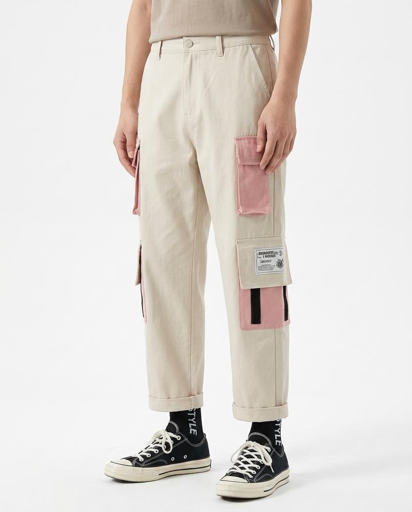 Nordara - Yorel | Mehrfarbige Weit Geschnittene Hose Unisex