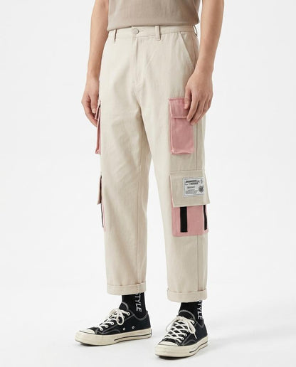 Nordara - Yorel | Mehrfarbige Weit Geschnittene Hose Unisex