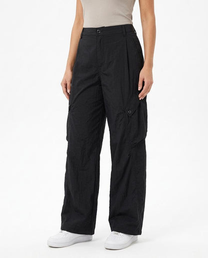 Nordara - Saral | Weit Geschnittene Gekreppte Hose Unisex