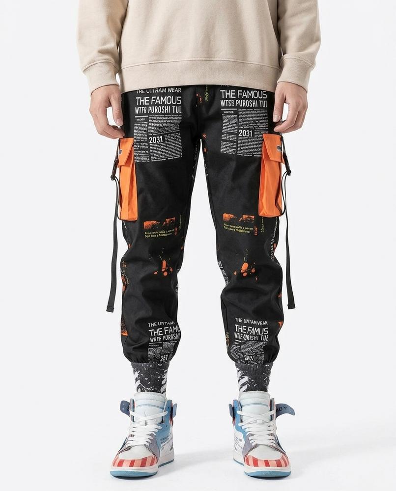 Nordara - Sesol | Bedruckte Konische Hose Unisex