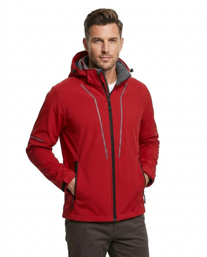Nordara - Yotal | Reißverschluss Softshell Jacke Herren